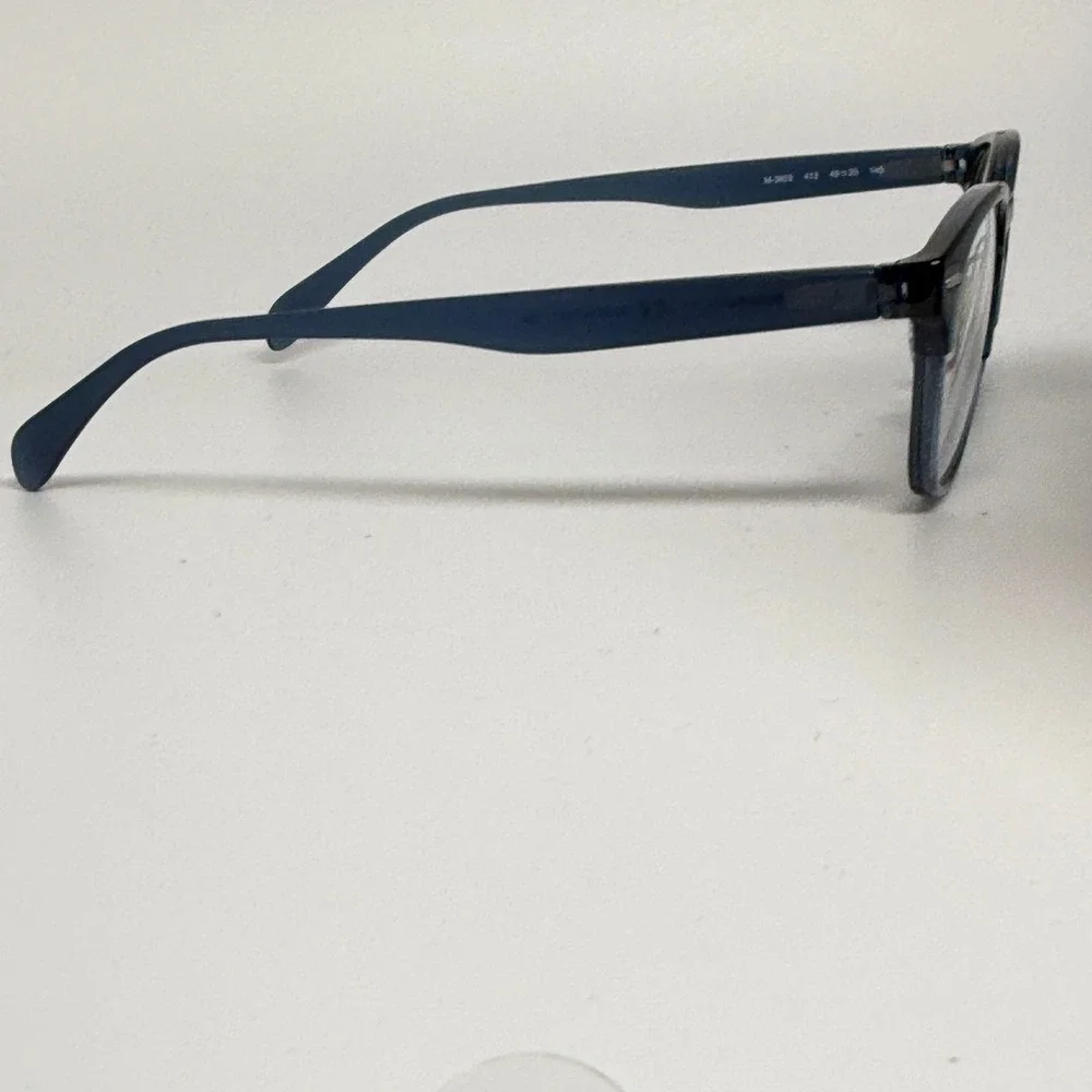 Marchon NYC M-3802 412 Blue Eyeglasses Frames 49-20-145 Italy Made‎ 22435